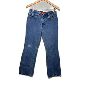 Levi's Jeans Women's Size 30 Blue Superlow 518 Low Rise Bootcut y2k medium wash